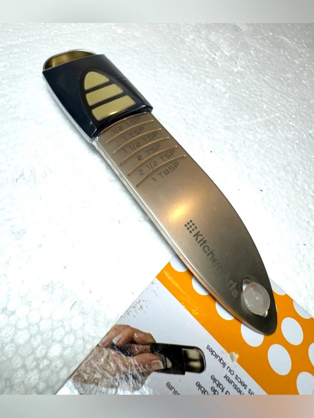 Tablespoon Adjust -A Silver tone 7-in-1 Measuring Spoon